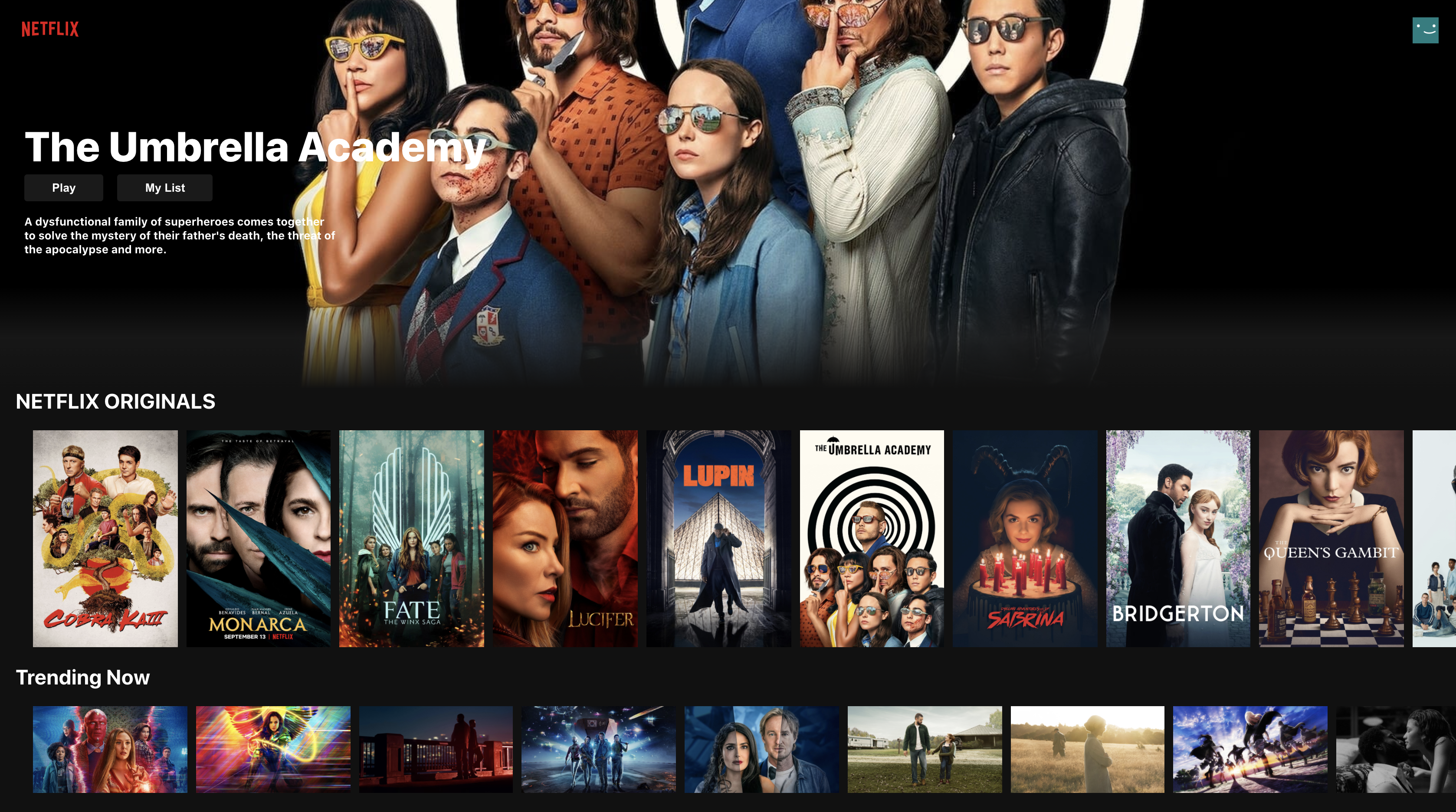 Netflix Clone (React JS)